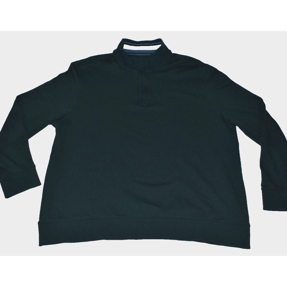 UNTUCKit Corral Men's Sweatshirt Size XXL Green 1/4 Quarter Zip Golf Pullover